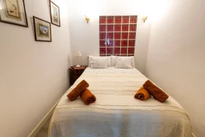 Double interior with bathroom