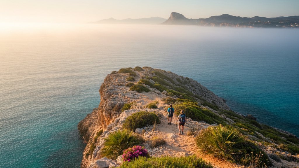 Guia de Playas en Ibiza para Viajeros Independientes 1 Sendero costero de Talamanca a Cap Martinet con vistas panoramicas al mar